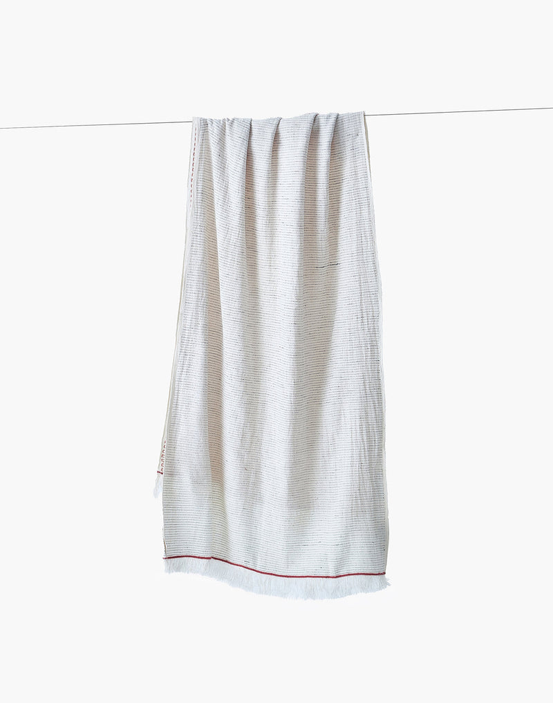 Ivory Blush Classic Stole cotton by World of Crow in multi color for women Worldwide