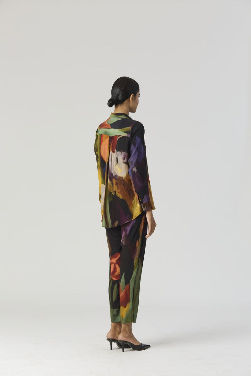 IVY CO-ORD SET by Yam in black color for women Worldwide