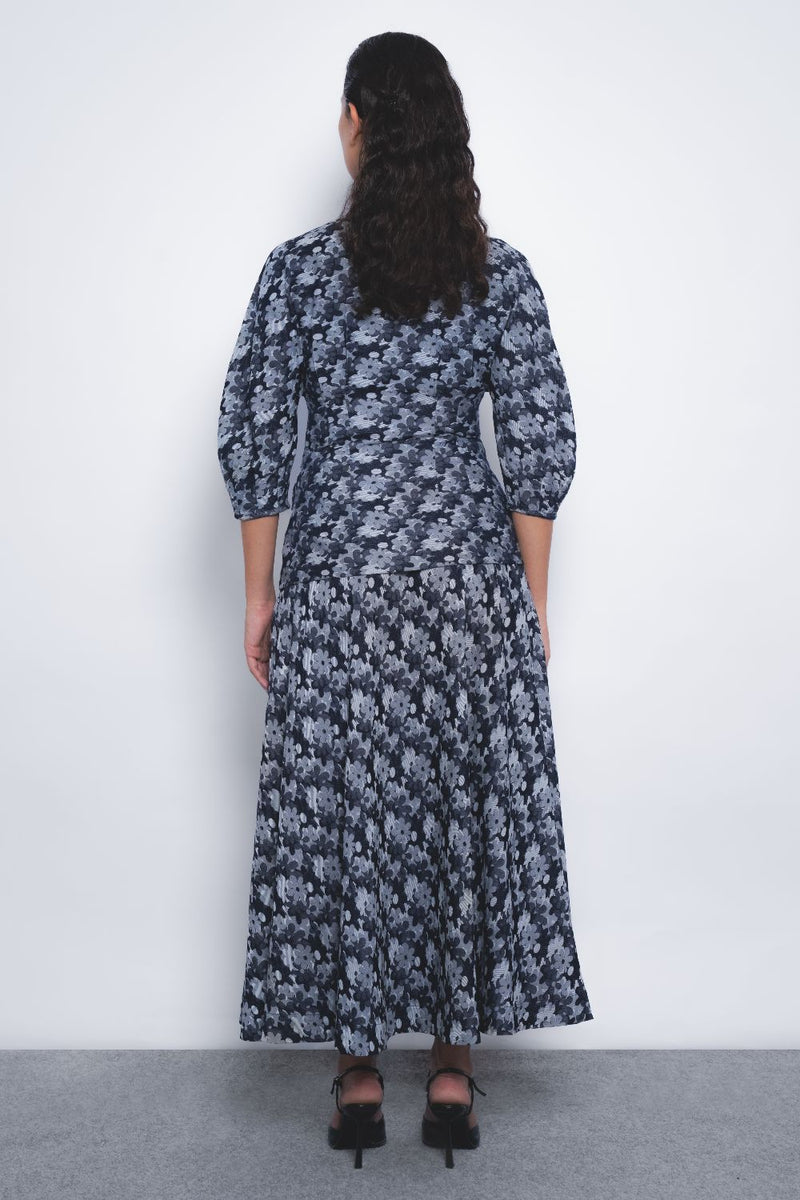 Ivy Top - Indigo mul by Leh Studios in multi color for women Worldwide