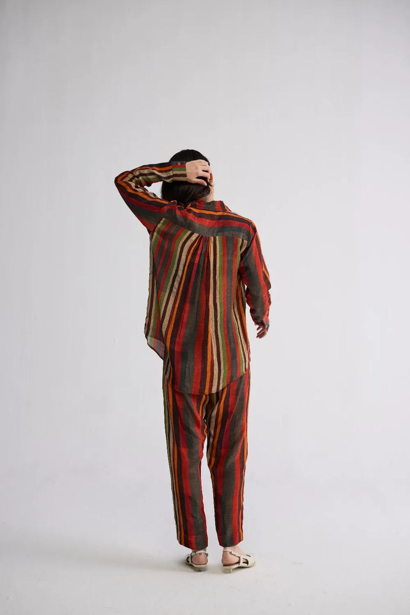JILIAN CO-ORD SET crepe co-ord set by YAM in multicolor for women Worldwide