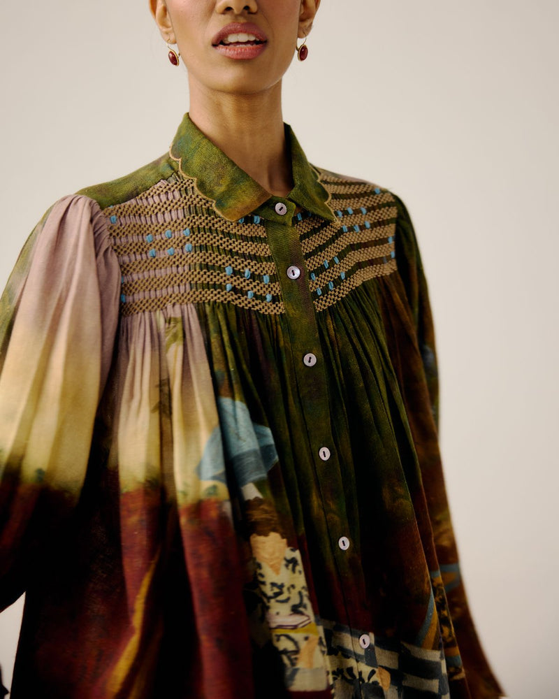JUDY SHIRT-Lakeside cotton by CORD for women Worldwide