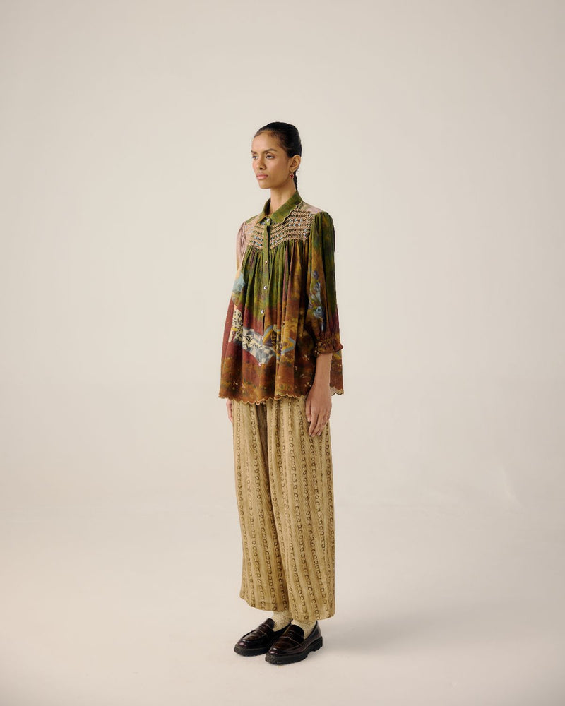 JUDY SHIRT-Lakeside cotton by CORD for women Worldwide