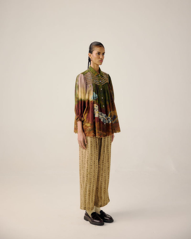 JUDY SHIRT-Lakeside cotton by CORD for women Worldwide