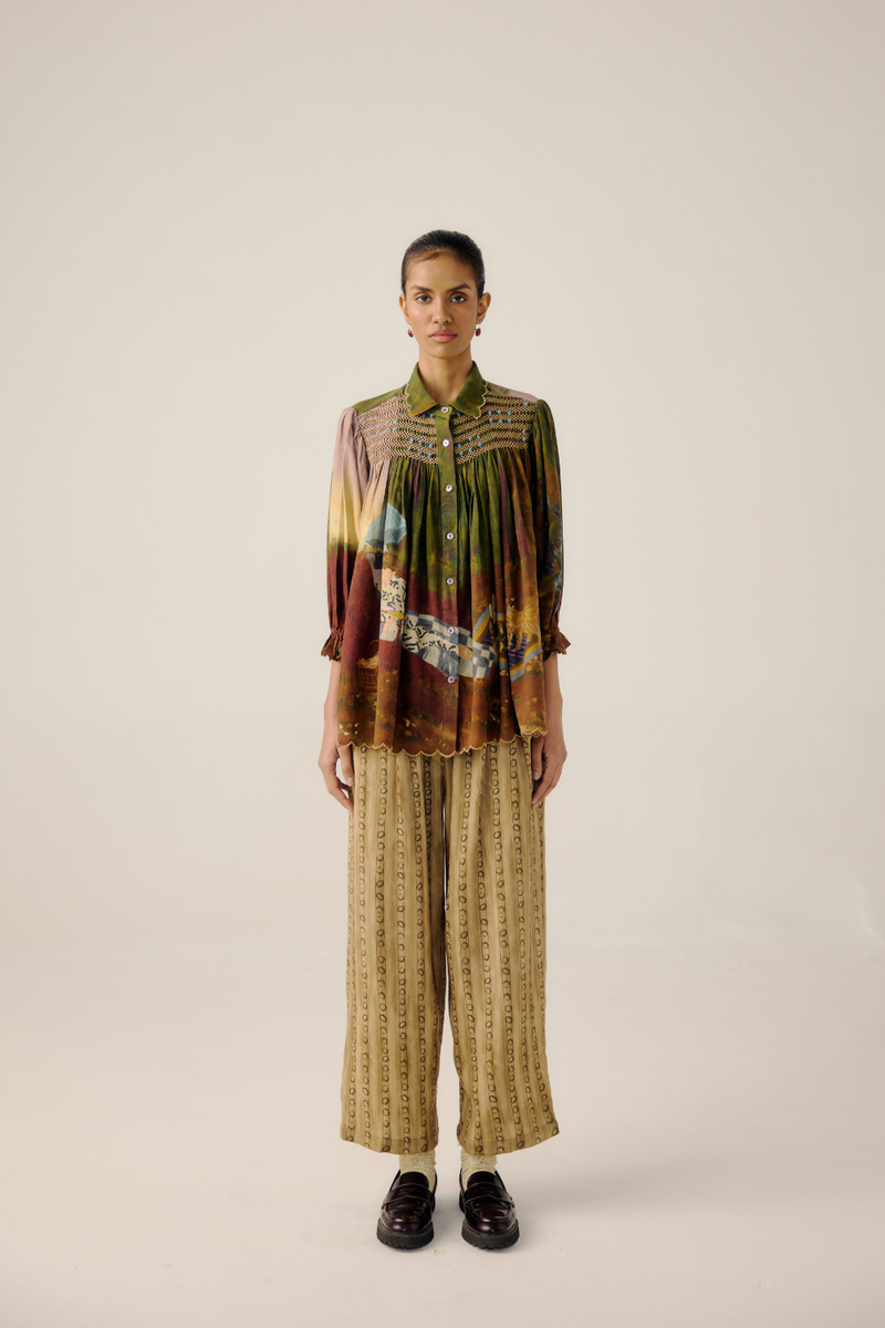 JUDY SHIRT-Lakeside cotton by CORD for women Worldwide