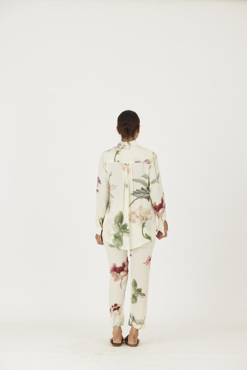 JULIET WHITE CO-ORD Co-ord Set by Yam in white color for women Worldwide