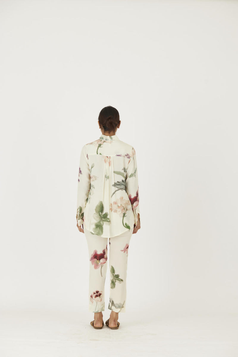 JULIET WHITE CO-ORD Co-ord Set by Yam in white color for women Worldwide