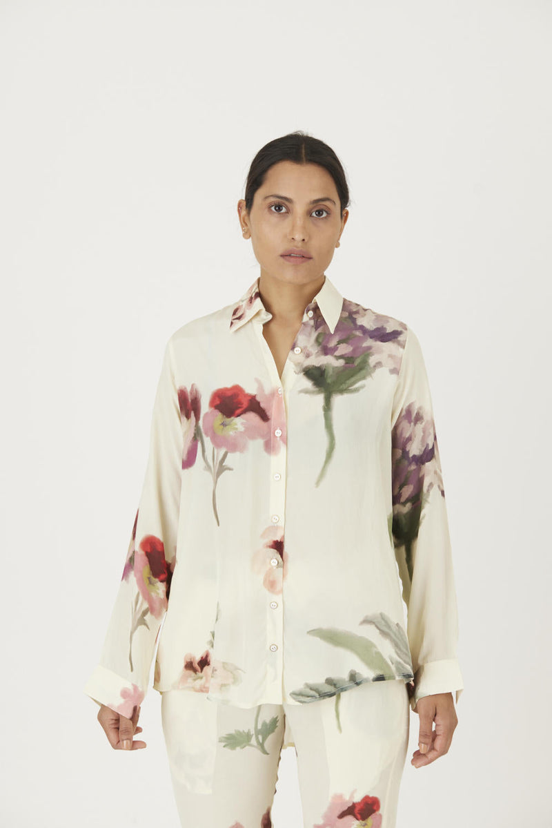 JULIET WHITE CO-ORD Co-ord Set by Yam in white color for women Worldwide