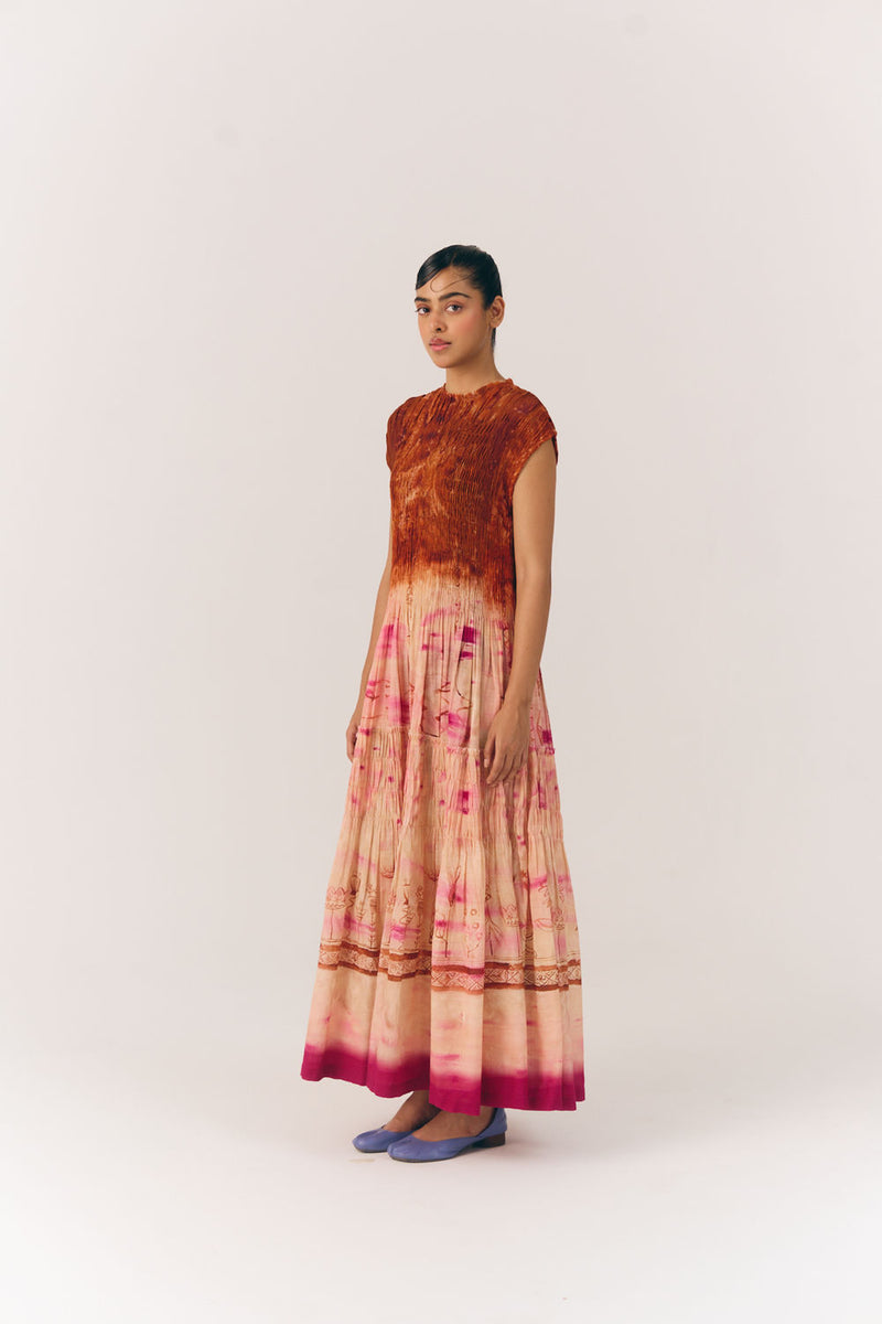 July Dress-Sai cotton dress by CORD in multi-color for women Worldwide