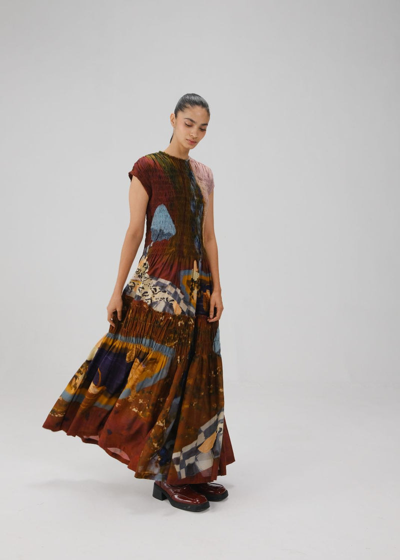 JULY DRESS-Lakeside cotton by CORD for women Worldwide
