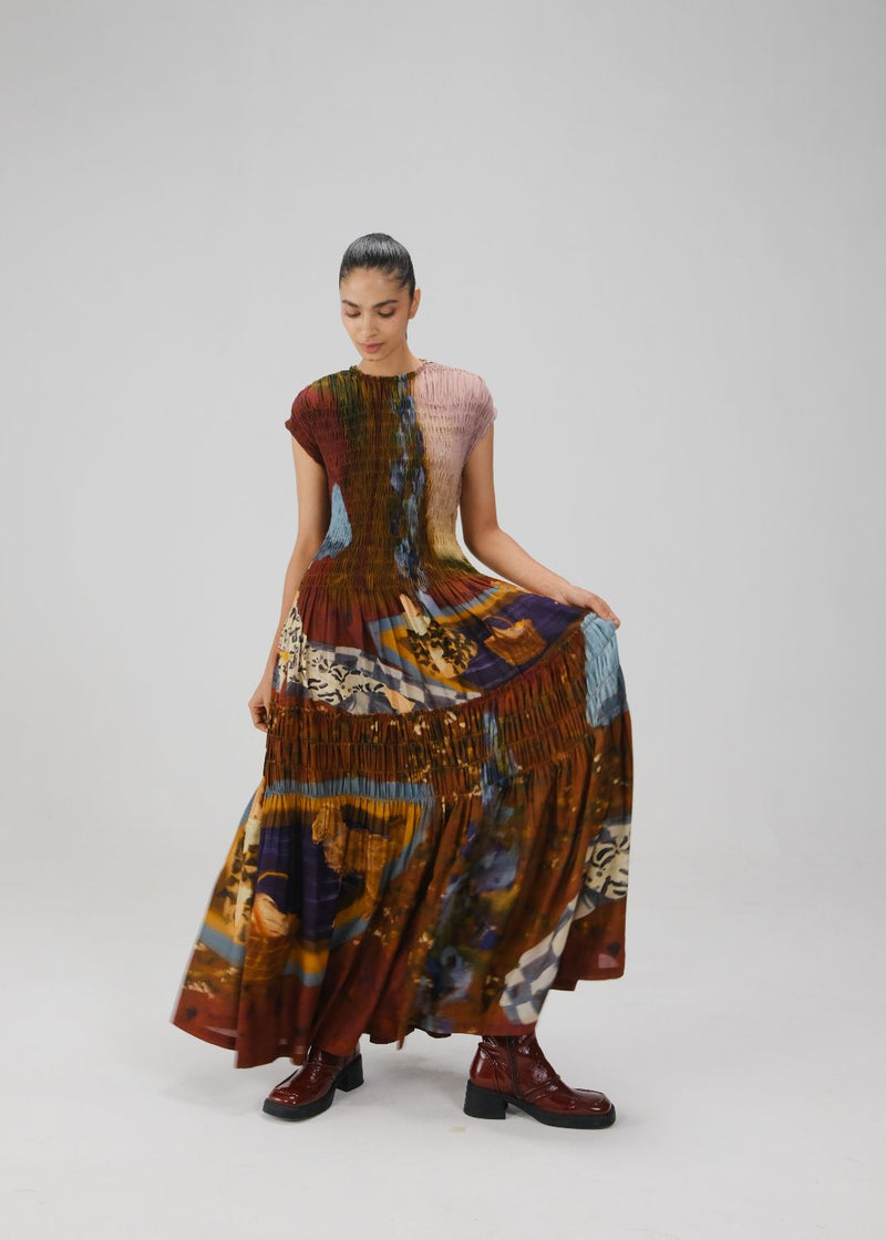 JULY DRESS-Lakeside cotton by CORD for women Worldwide