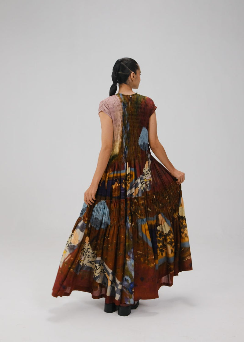 JULY DRESS-Lakeside cotton by CORD for women Worldwide