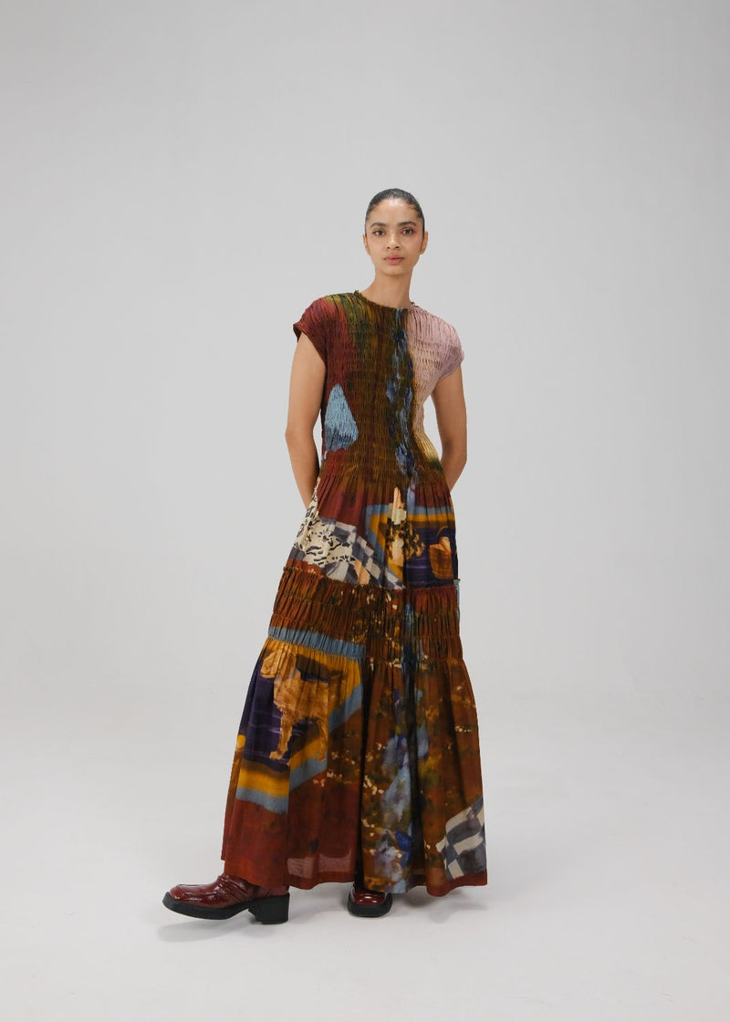 JULY DRESS-Lakeside cotton by CORD for women Worldwide