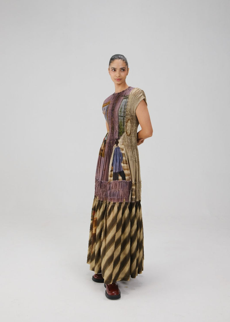 JULY DRESS-Living Room cotton by CORD for women Worldwide