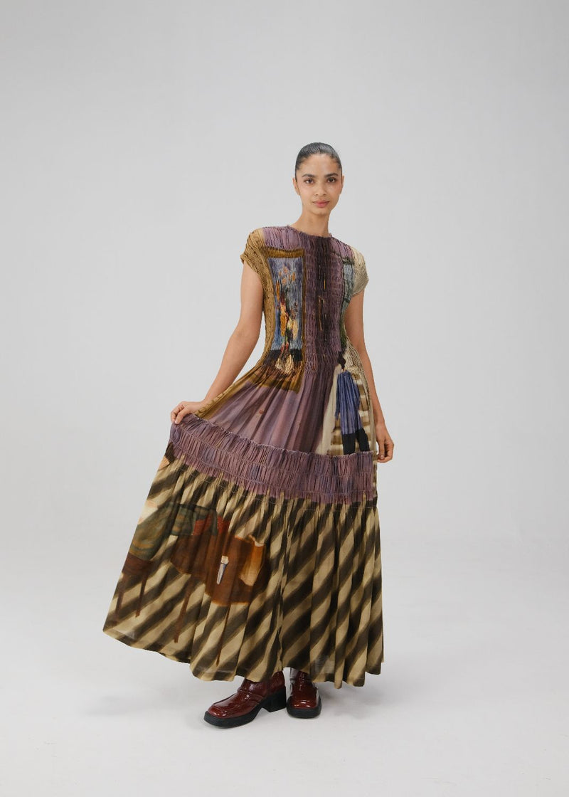 JULY DRESS-Living Room cotton by CORD for women Worldwide