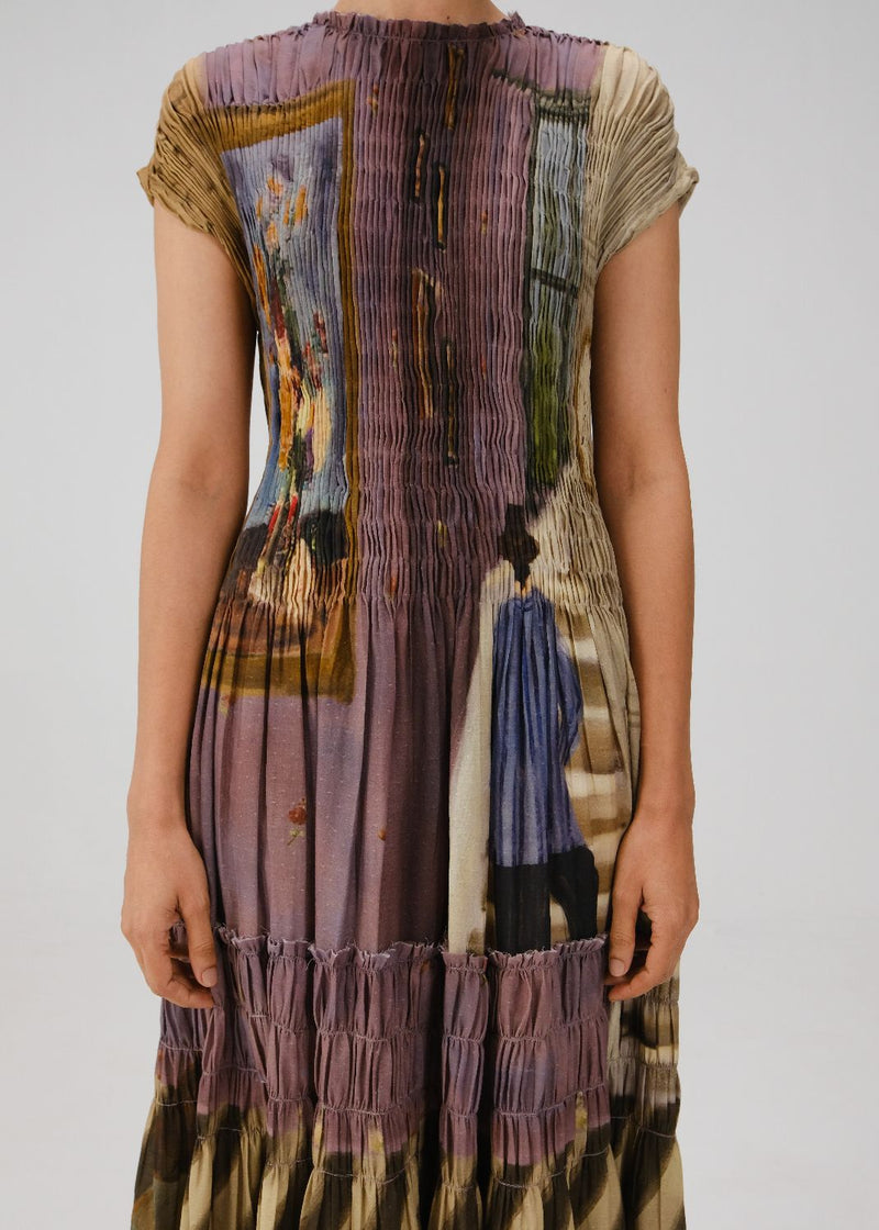 JULY DRESS-Living Room cotton by CORD for women Worldwide