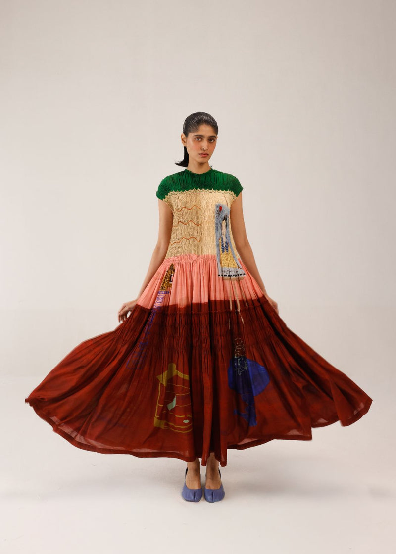 JULY DRESS - LOFT cotton by CORD for women Worldwide