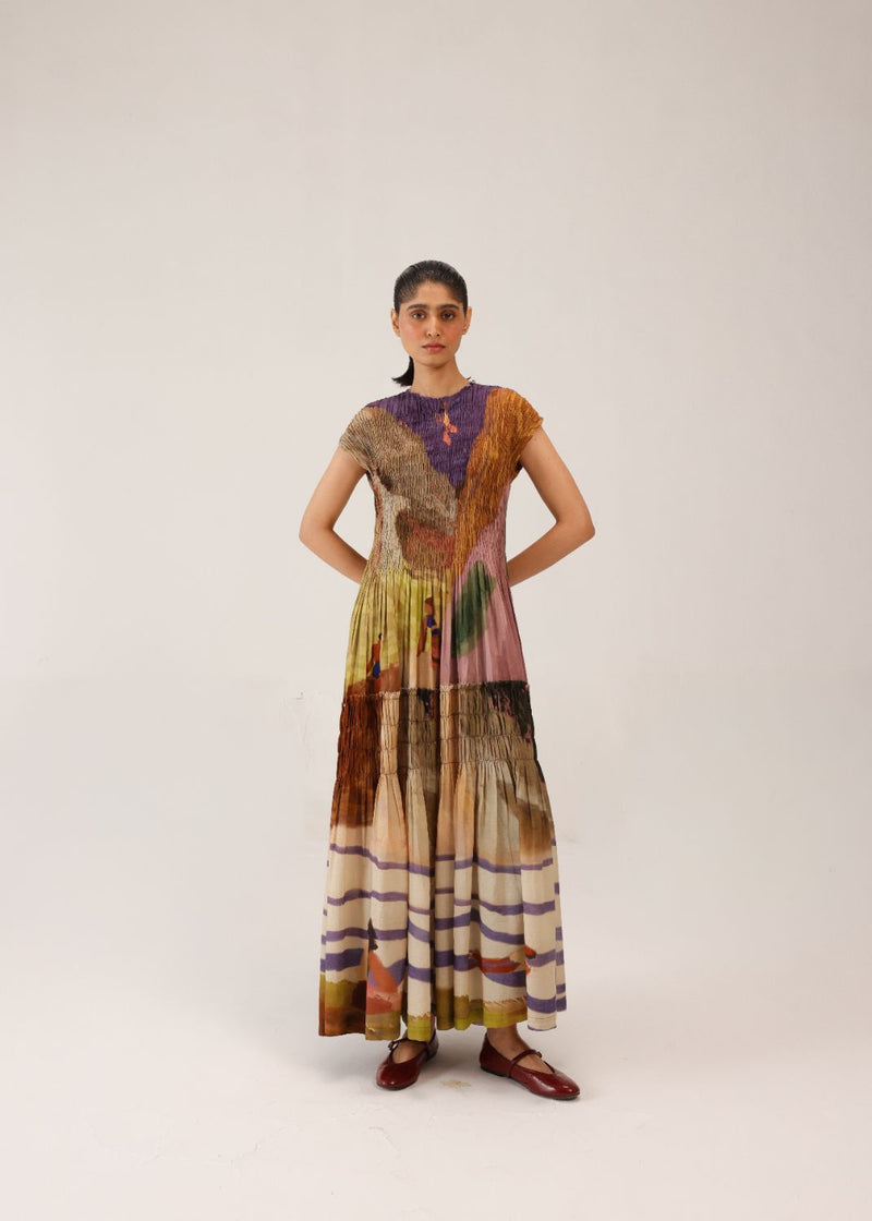 JULY DRESS - SWIMMERS cotton by CORD for women Worldwide