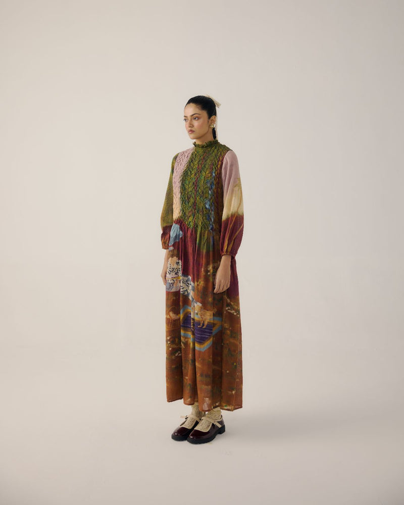 JUNE DRESS-Lakeside cotton by CORD for women Worldwide