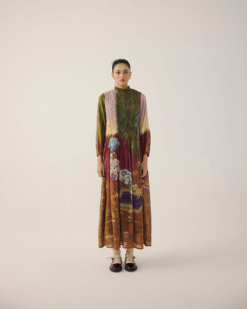 JUNE DRESS-Lakeside cotton by CORD for women Worldwide