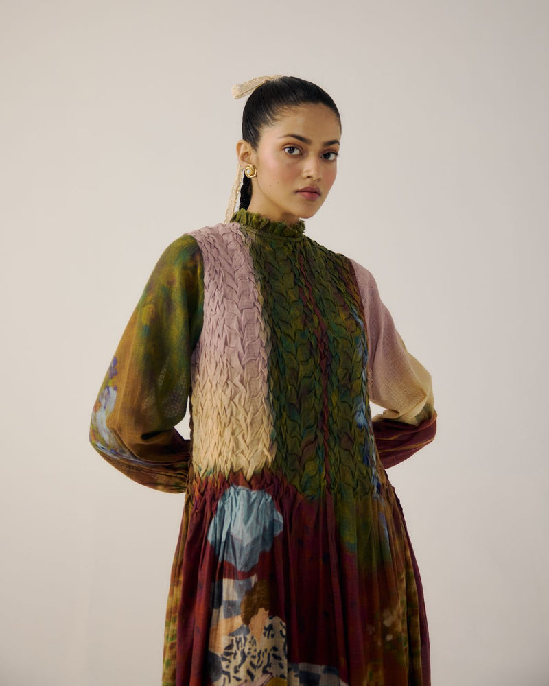 JUNE DRESS-Lakeside cotton by CORD for women Worldwide