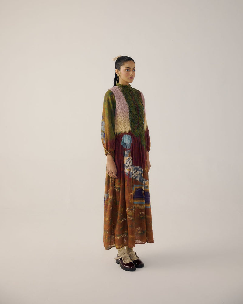 JUNE DRESS-Lakeside cotton by CORD for women Worldwide