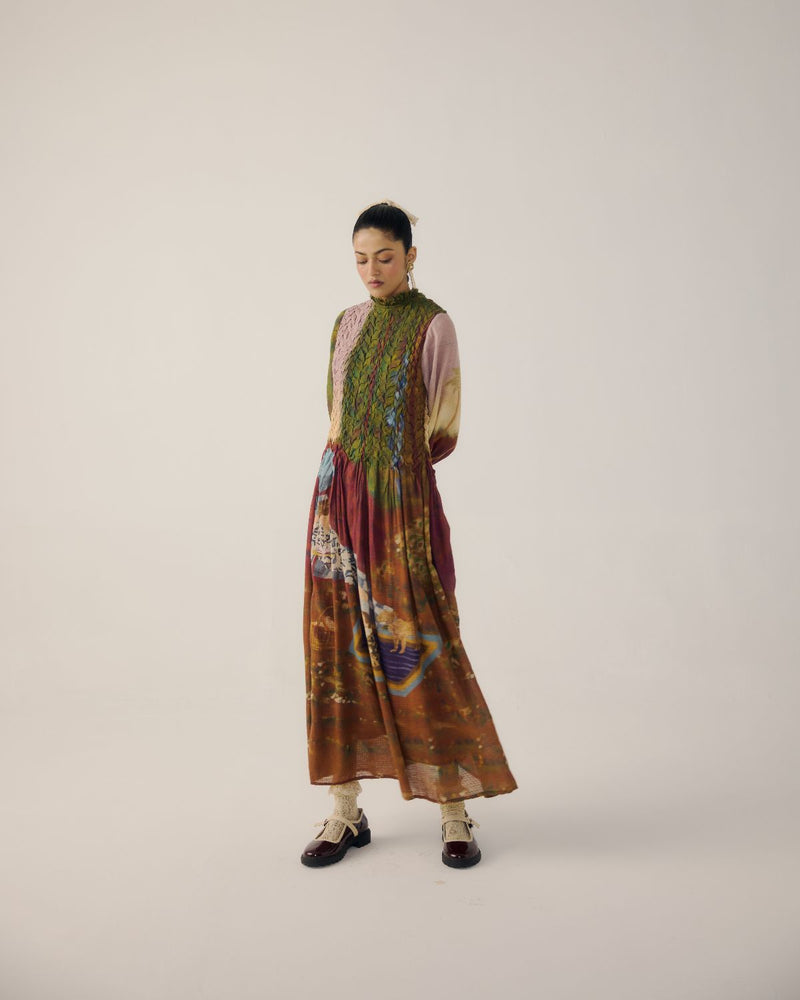 JUNE DRESS-Lakeside cotton by CORD for women Worldwide