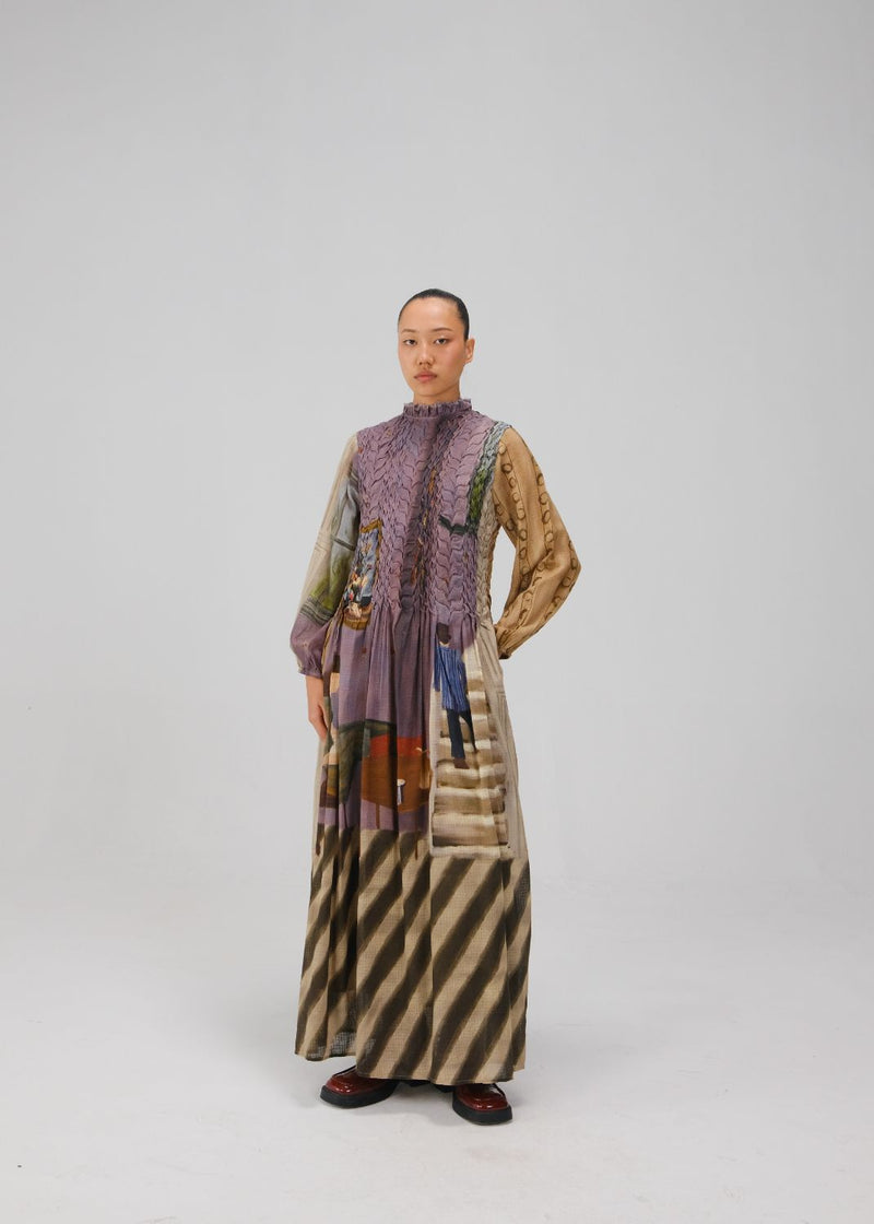 JUNE DRESS-Living Room cotton by CORD for women Worldwide