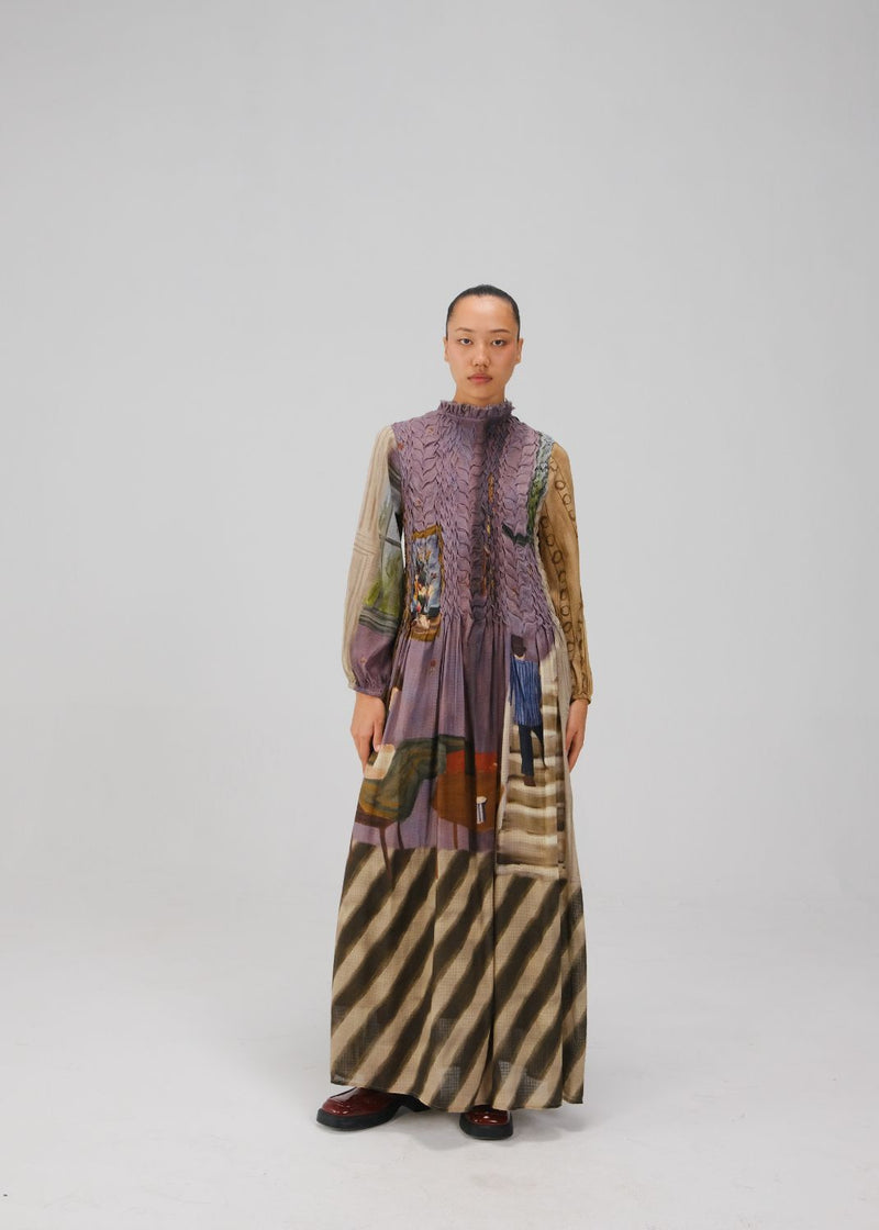 JUNE DRESS-Living Room cotton by CORD for women Worldwide