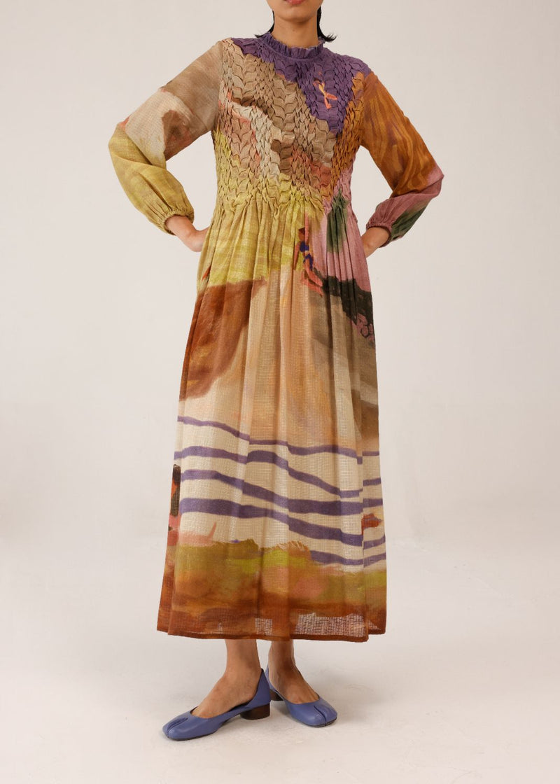 JUNE DRESS - SWIMMERS cotton by CORD for women Worldwide