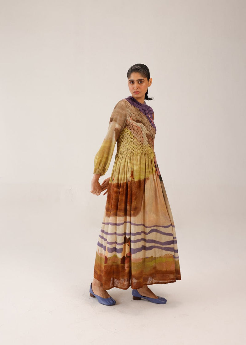 JUNE DRESS - SWIMMERS cotton by CORD for women Worldwide