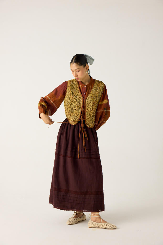 JANET GILLET-SCALE PRINT cotton by CORD in multi for women Worldwide