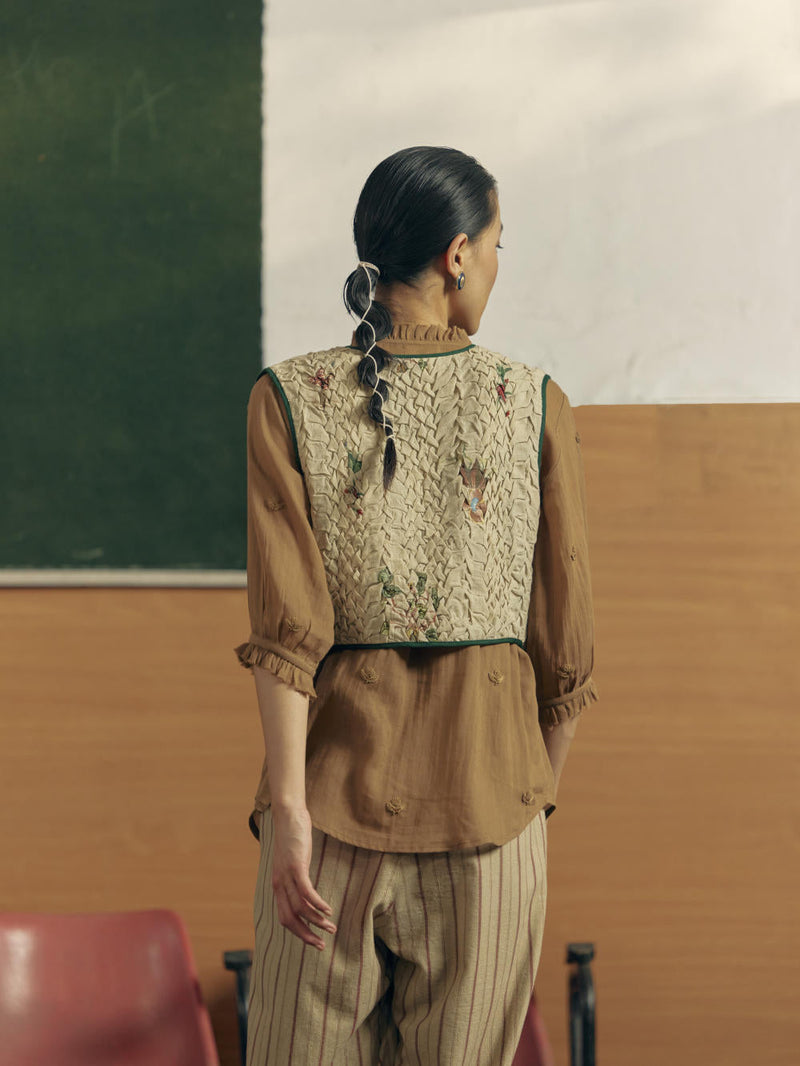 Janett Gillet - Botanical Ivory by CORD for Worldwide