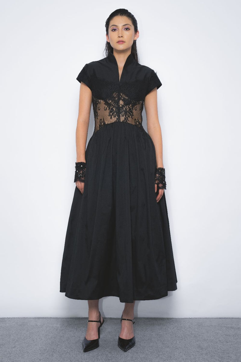 Joji Dress - Black by Leh Studios in black color for women Worldwide