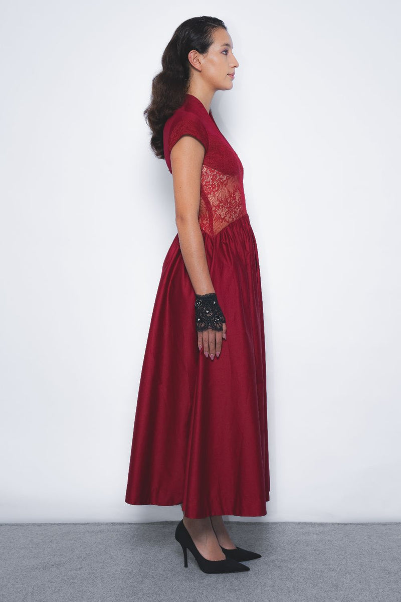 Joji Dress - Ruby cotton by Leh Studios for women Worldwide