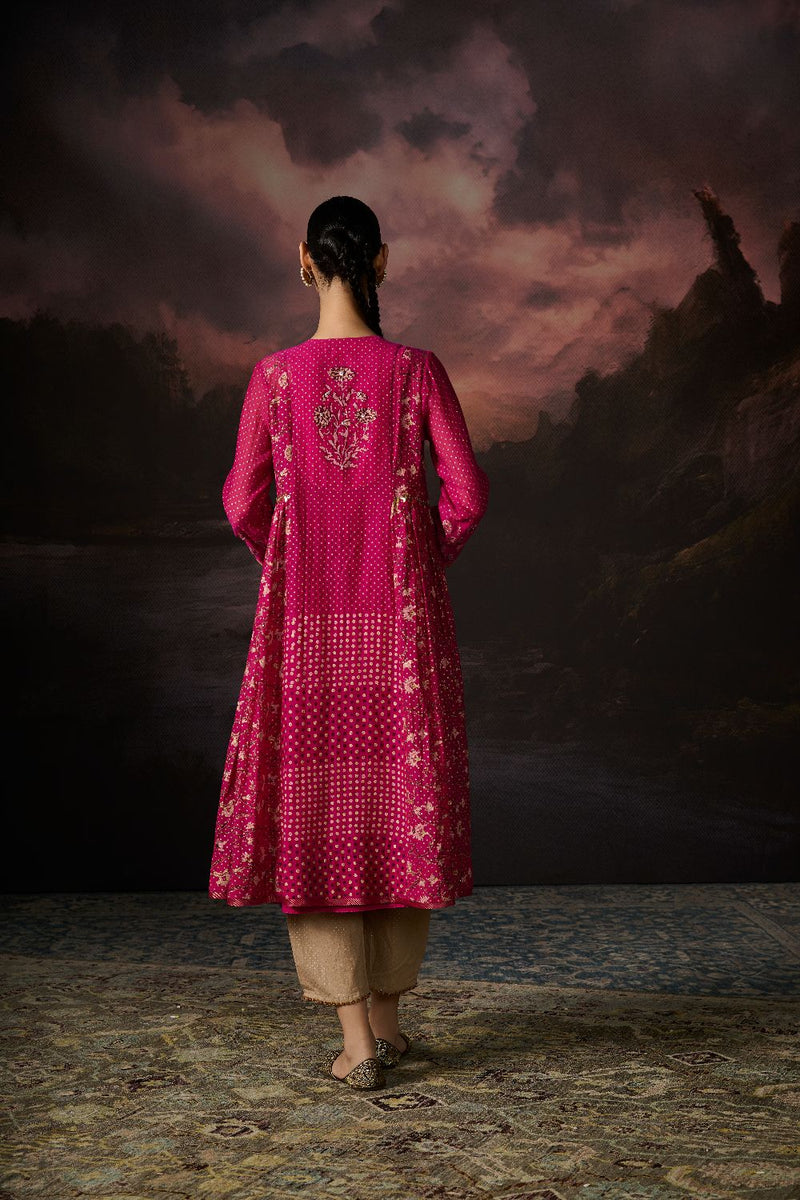 KATHIKA PANT 100% cotton by SWATTI KAPOOR in gold color for women Worldwide