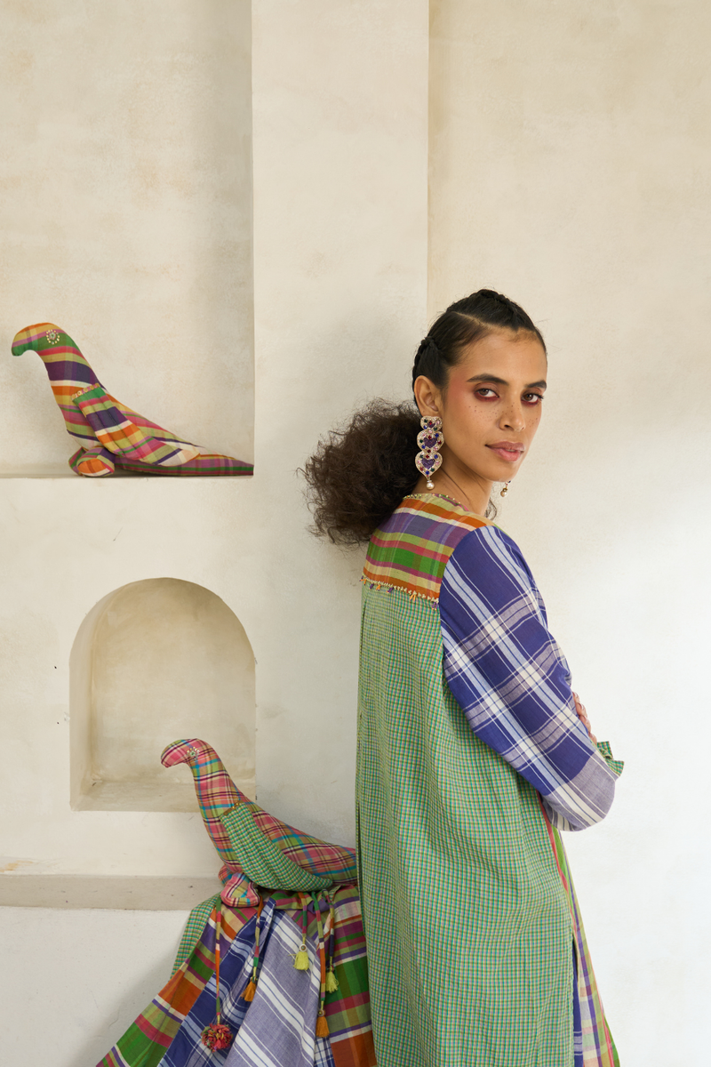 Kim Set cotton by SWATTI KAPOOR in multi color for women Worldwide