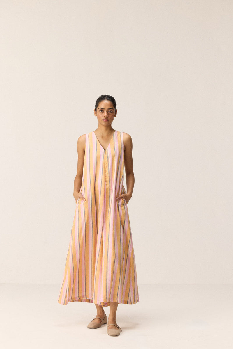 Mango Trail Jumpsuit mul by Khara Kapas in multi for women Worldwide
