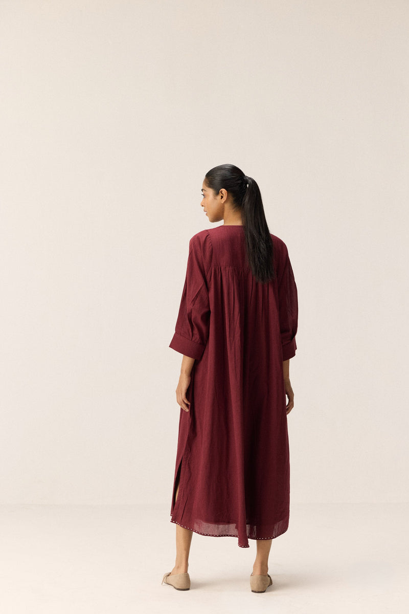 Louis Dress cotton by Khara Kapas for women Worldwide
