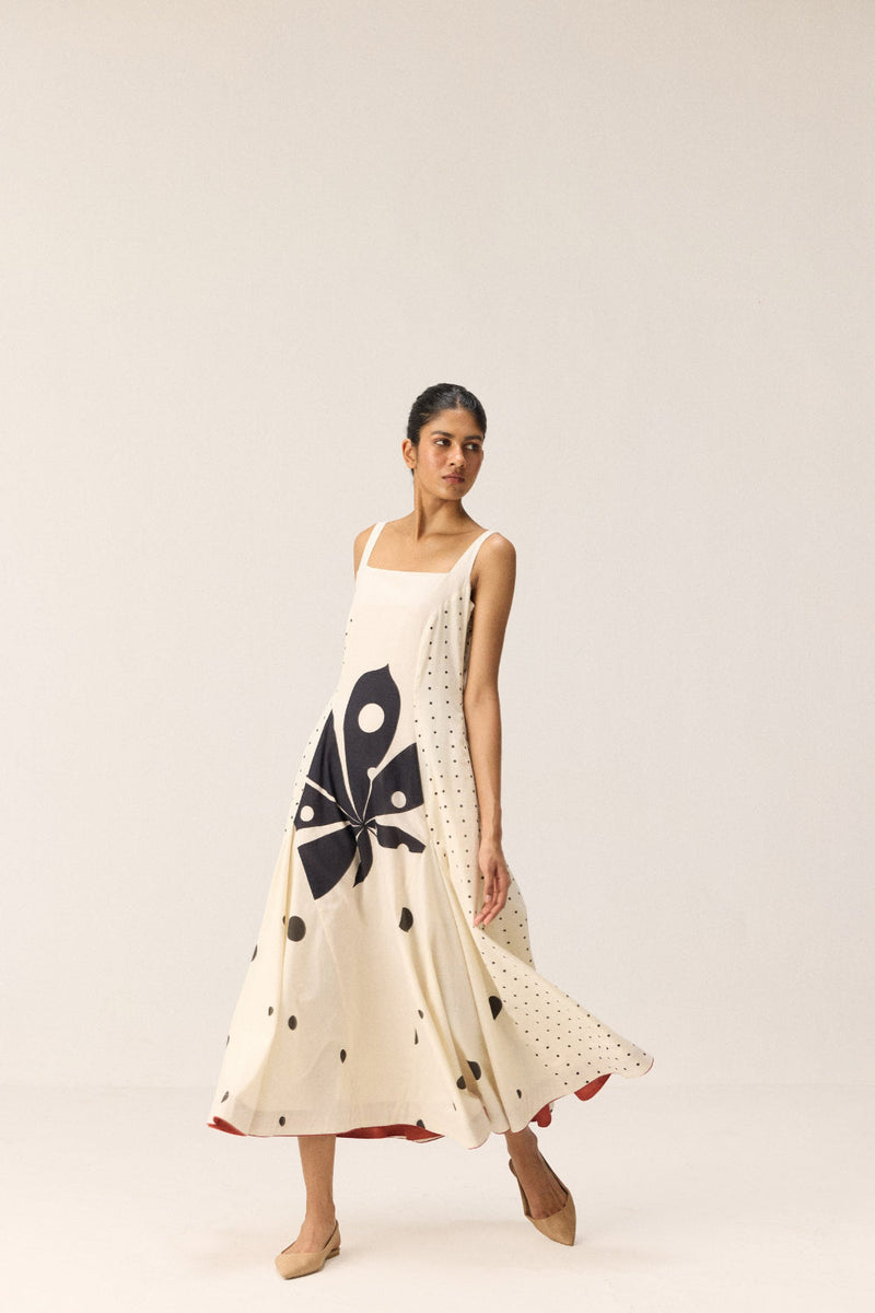 Eira Dress cotton by Khara Kapas in multi for women Worldwide