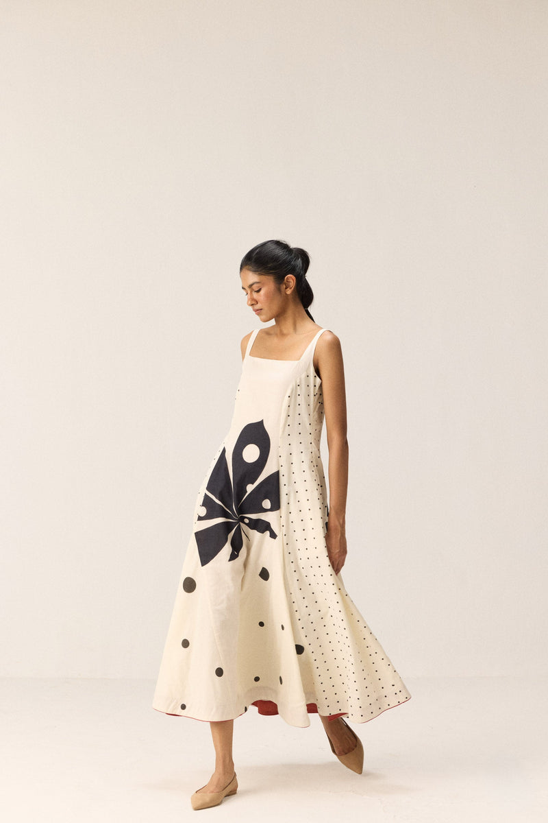 Eira Dress cotton by Khara Kapas in multi for women Worldwide