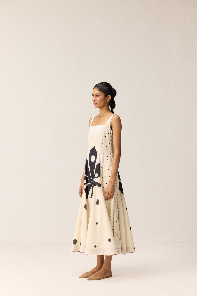 Eira Dress cotton by Khara Kapas in multi for women Worldwide