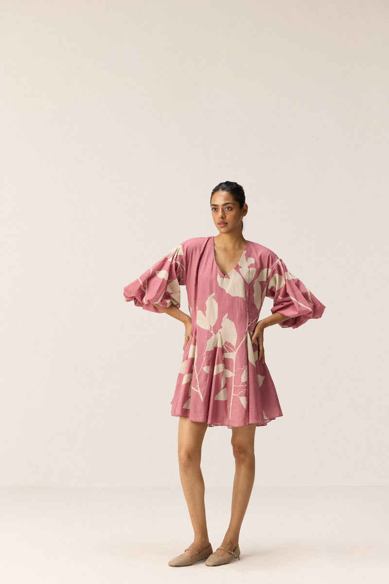 Lovespell Dress cotton by Khara Kapas in pink for women Worldwide