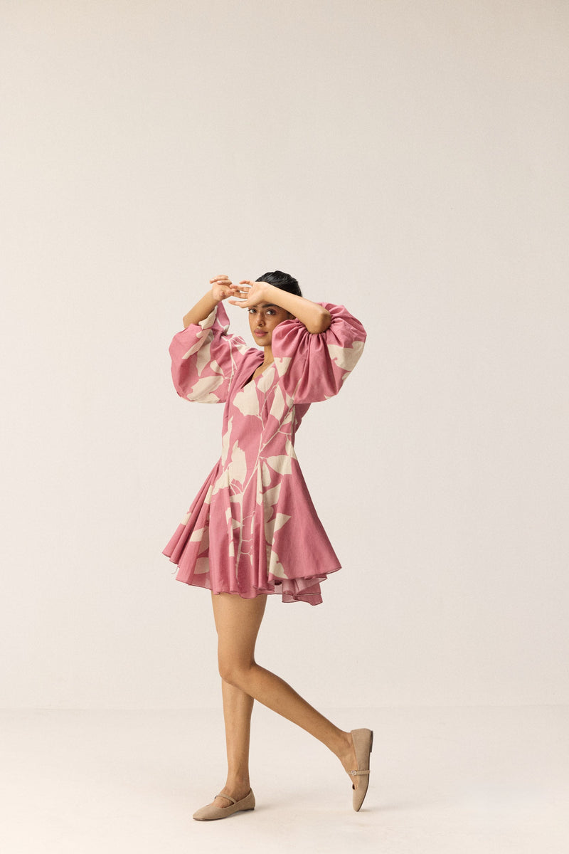 Lovespell Dress cotton by Khara Kapas in pink for women Worldwide