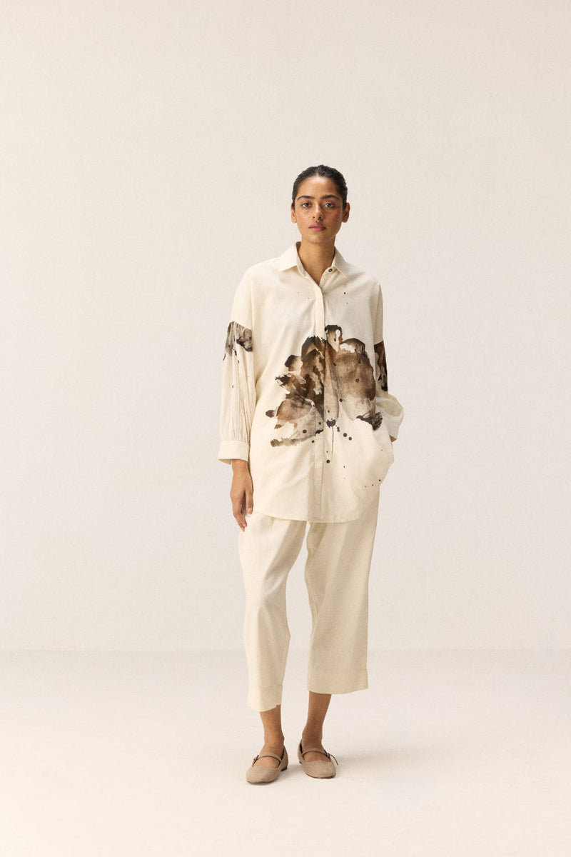 Sunpetal Set cotton by Khara Kapas in white for women Worldwide