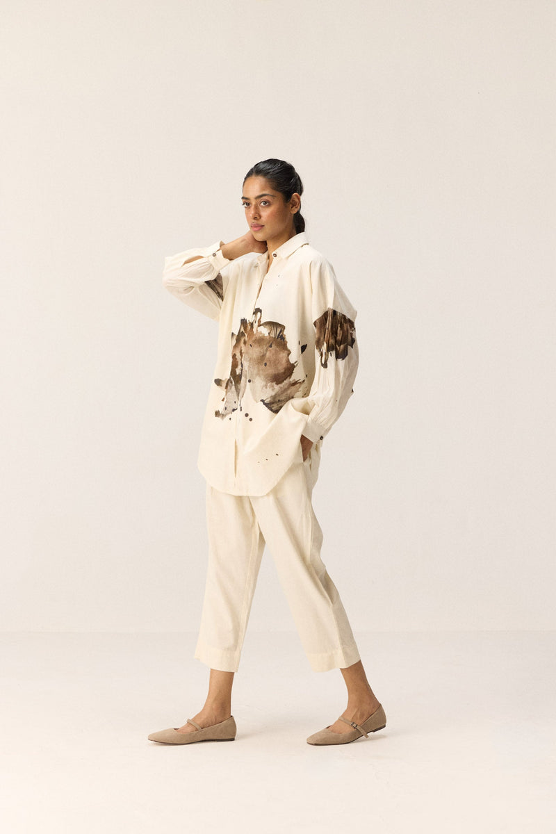 Sunpetal Set cotton by Khara Kapas in white for women Worldwide