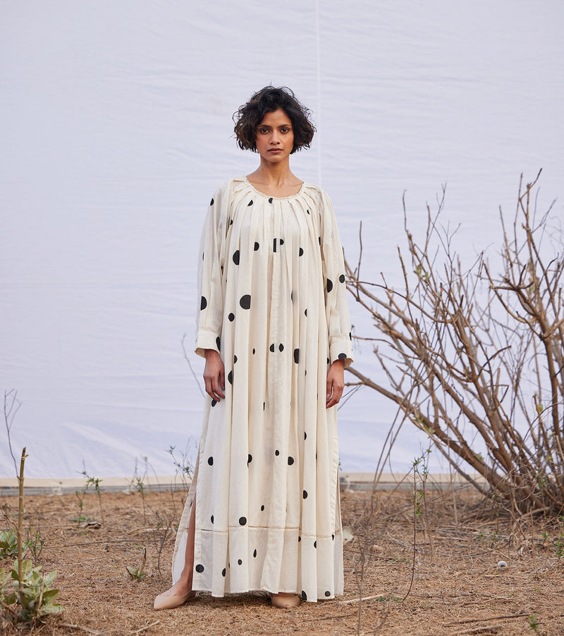 Luna Lilly cotton by Khara Kapas in white for women Worldwide