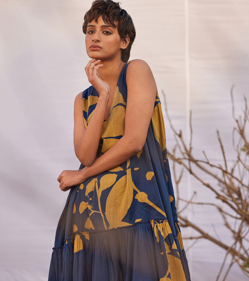 Sharbat cotton by Khara Kapas in blue for women Worldwide