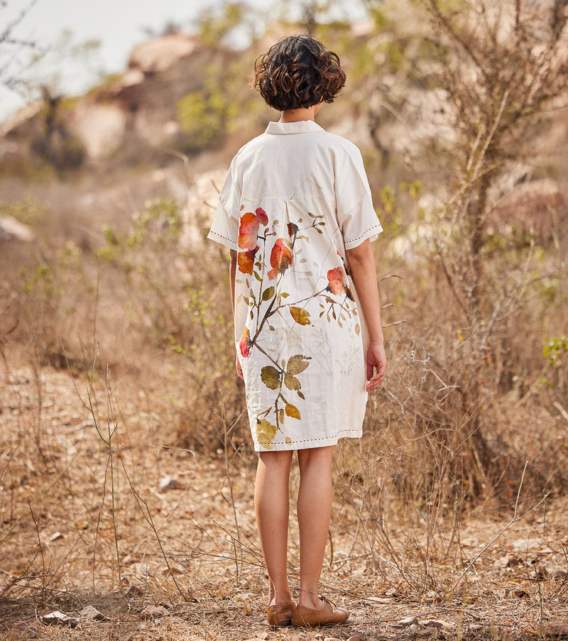 Sino Flora cotton by Khara Kapas in white for women Worldwide