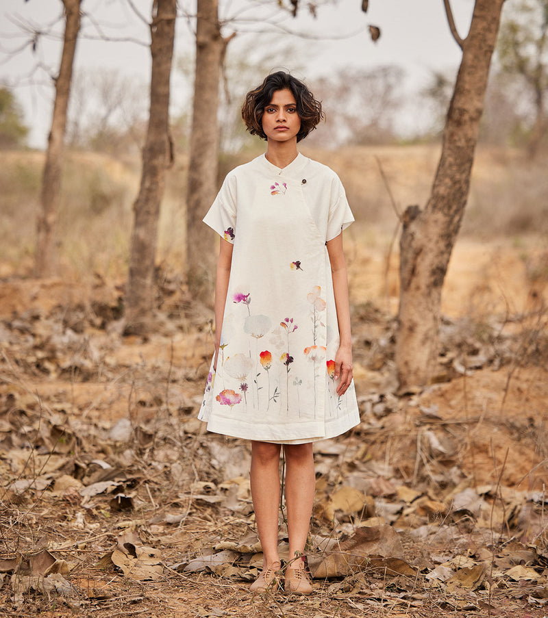 Hortensia cotton by Khara Kapas in white for women Worldwide