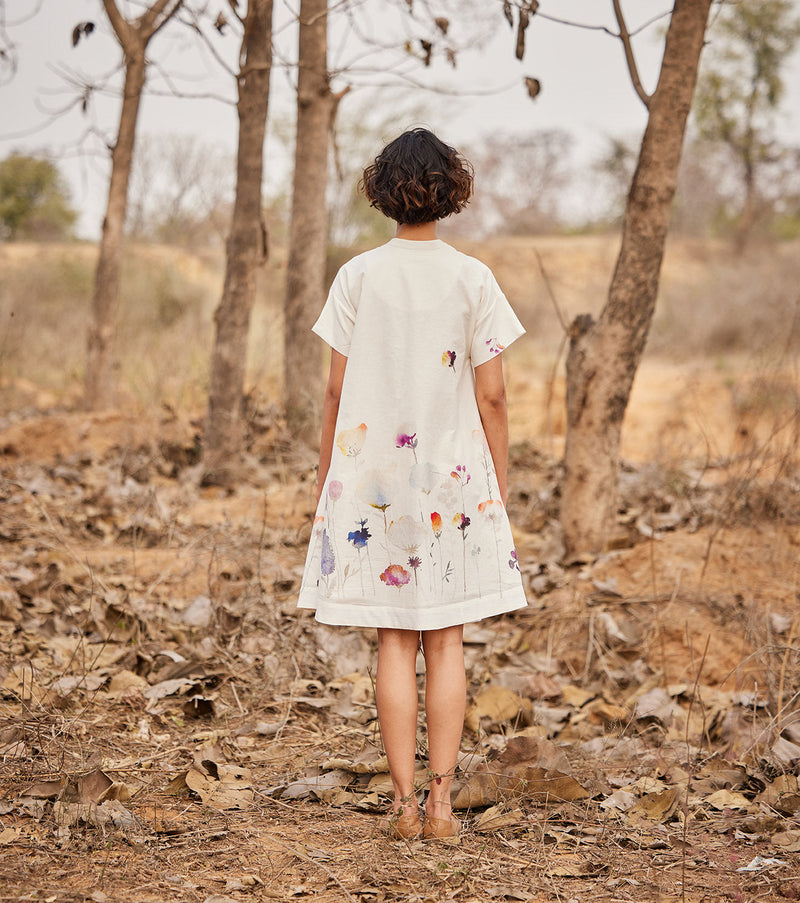 Hortensia cotton by Khara Kapas in white for women Worldwide